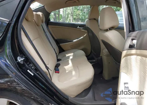 2012 Hyundai Accent Gls from USA, damaged, VIN KMHCU4AE2CU078517